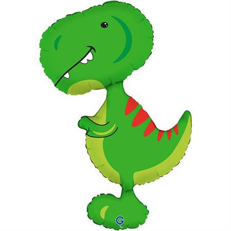 Balão Foil Tyrannosaurus 97cm Grabo
