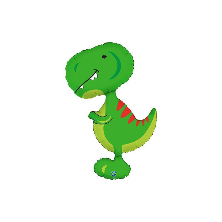 Balão Foil Tyrannosaurus 97cm Grabo