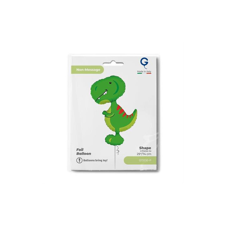 Balão Foil Tyrannosaurus 97cm Grabo