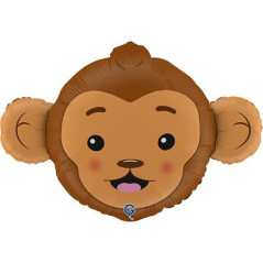Balão Cabeça Macaco 91cm Grabo