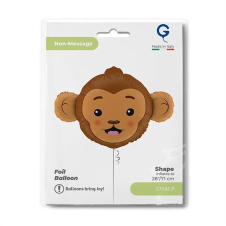 Balão Cabeça Macaco 91cm Grabo