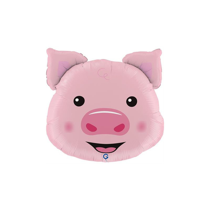 Balão Cabeça Porco 76cm Grabo