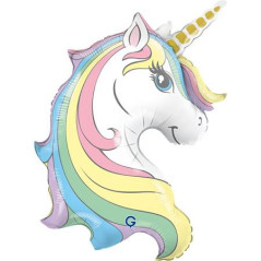 Balão Cabeça Unicornio 81cm Grabo