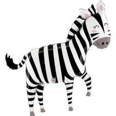 Balão Zebra da Selva 127cm Grabo