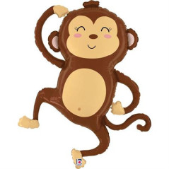 Balão Macaco da Selva 104cm Grabo