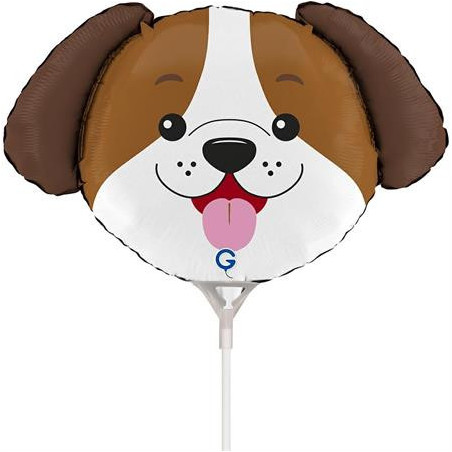 Balão Mini Cabeça Cão 35cm Grabo
