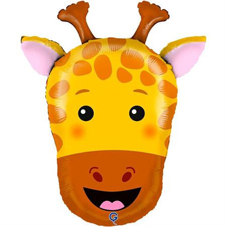 Balão Cabeça de Girafa 61cm Grabo