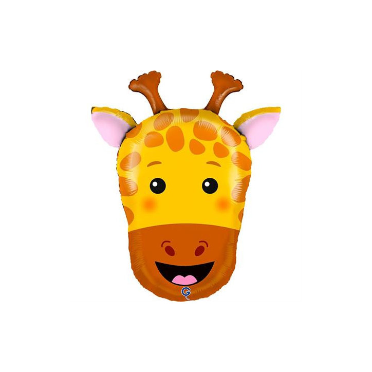 Balão Cabeça de Girafa 61cm Grabo Balão Cabeça de Girafa 61cm Grabo