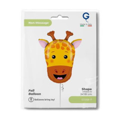 Balão Cabeça de Girafa 61cm Grabo
