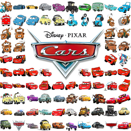 Autocolantes Cars Faisca McQueen