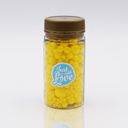 Mix Pérolas Amarelo 80g