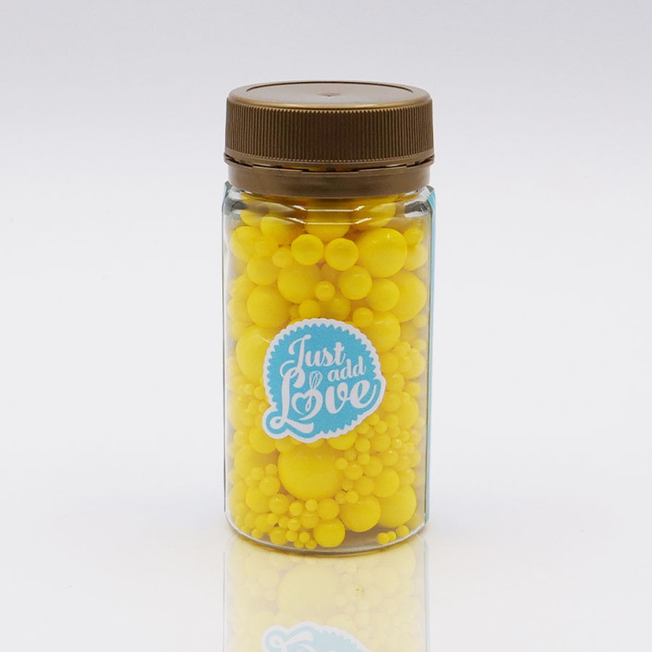 Mix Pérolas Amarelo 80g