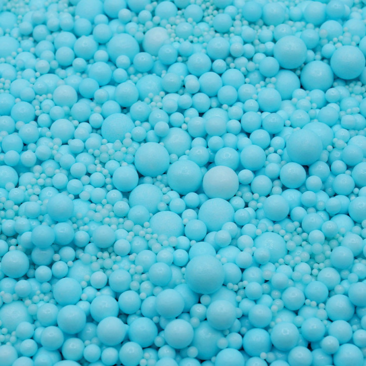 Mix Pérolas Azul Claro 80g