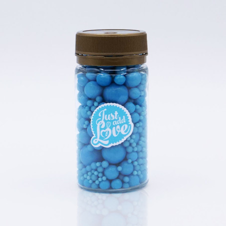 Mix Pérolas Azul Escuro 80g