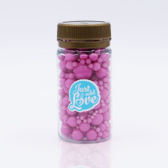 Mix Pérolas Rosa Escuro 80g