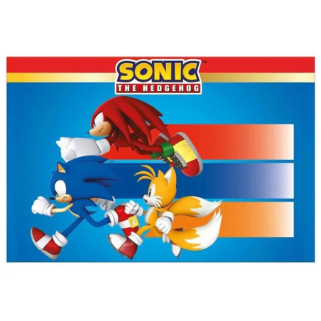 Toalha Sonic The Hedgehog