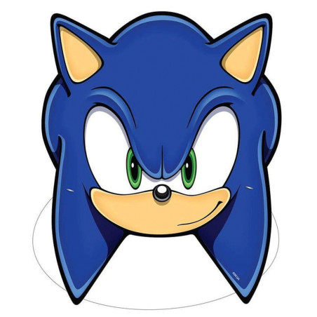Máscaras Sonic 6 unidades