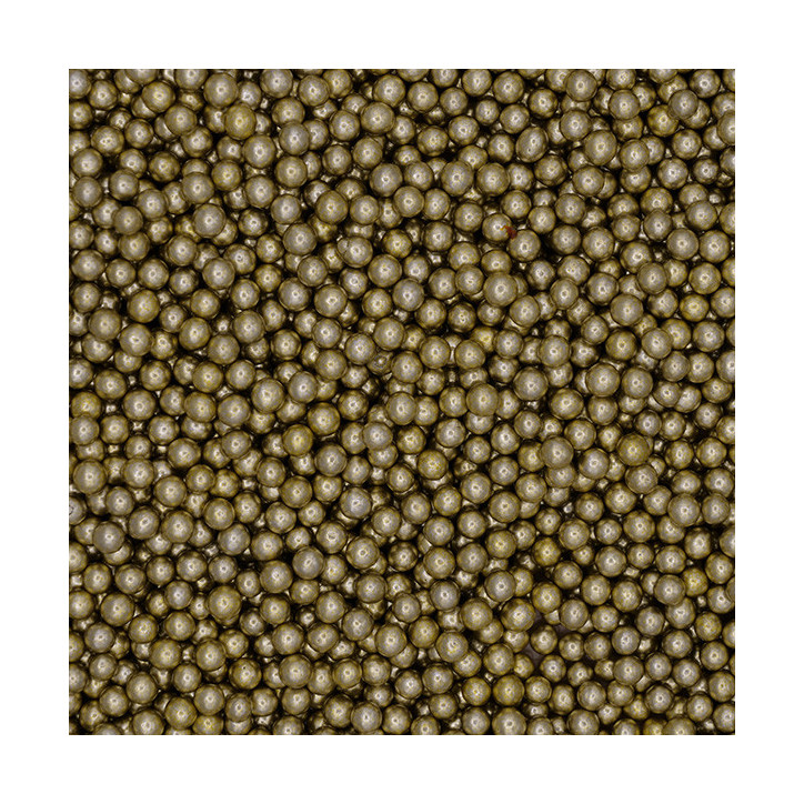 Pérolas Metalizadas Ouro Vintage 75g Pérolas Metalizadas Ouro Vintage 75g