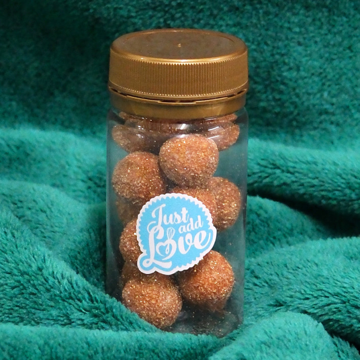 Esferas Glitter Ouro 50g