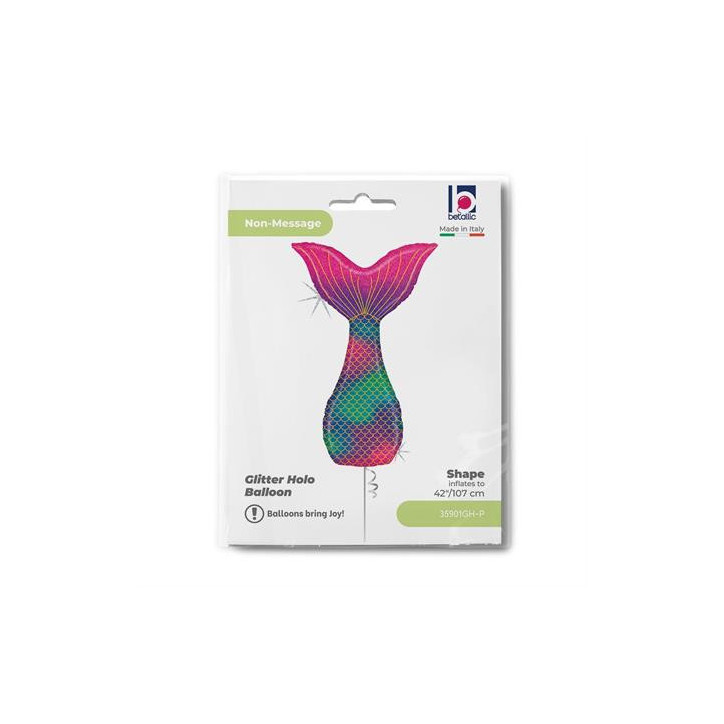 Balão Cauda Sereia 107cm Grabo