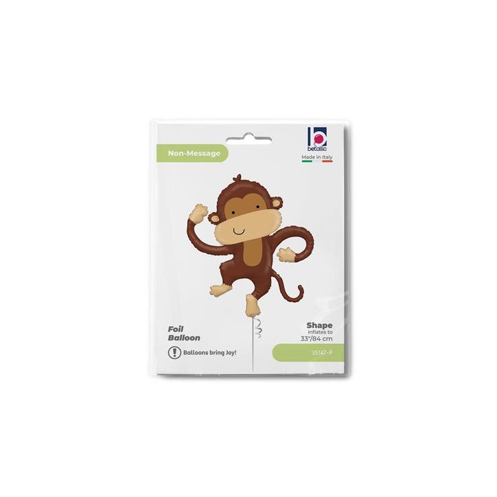 Balão Macaco Amigo 102cm Grabo Balão Macaco Amigo 102cm Grabo