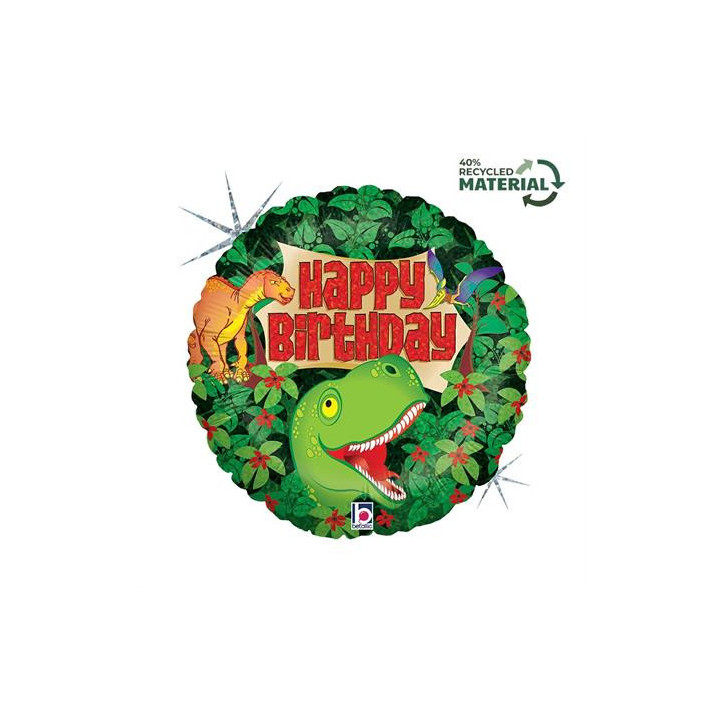 Balão Dinossauro Aniversário 46cm Grabo