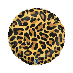 Balão Foil Mancha de Leopardo 46cm Grabo