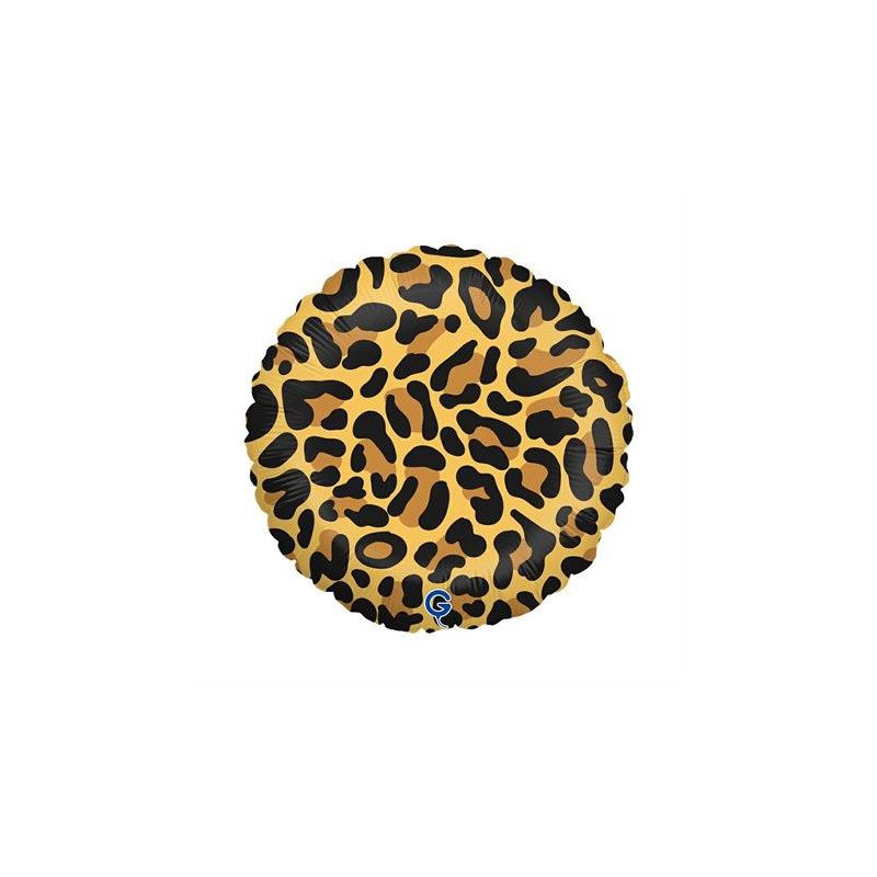 Balão Foil Mancha de Leopardo 46cm Grabo