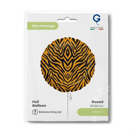 Balão Foil Mancha de Tigre 46cm Grabo
