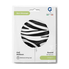 Balão Foil Mancha de Zebra 46cm Grabo