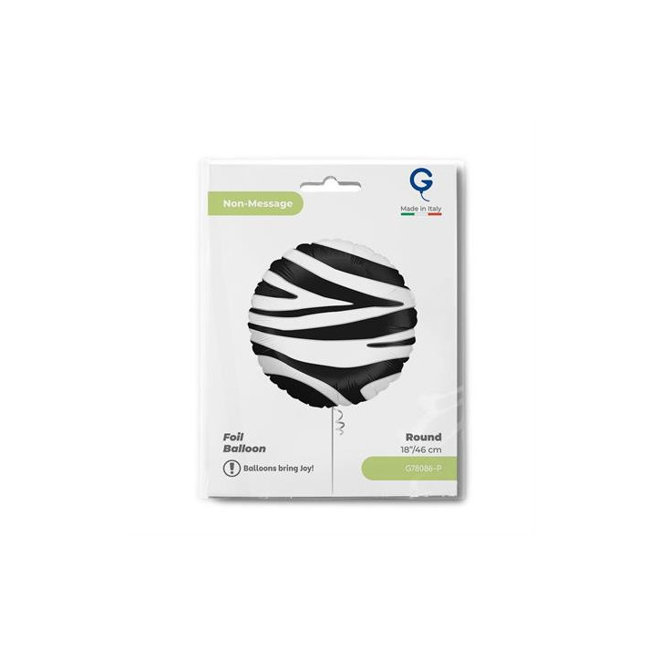 Balão Foil Mancha de Zebra 46cm Grabo