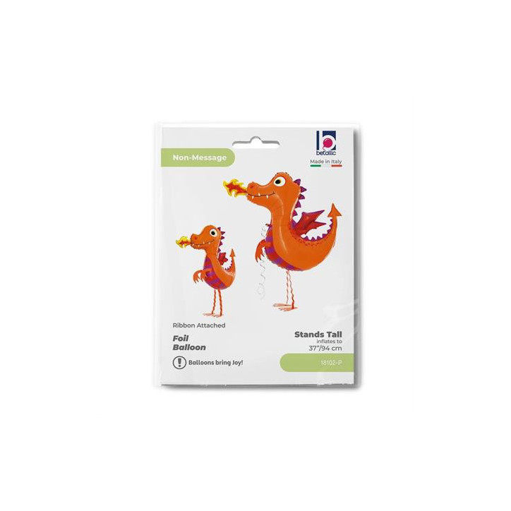 Balão Dragão Walker 104cm Grabo Balão Dragão Walker 104cm Grabo
