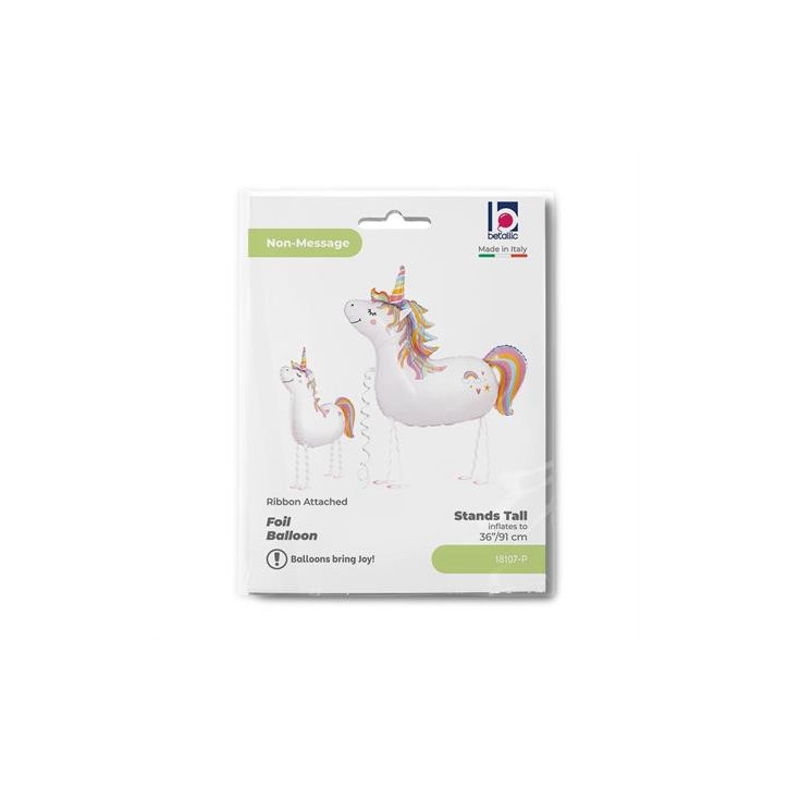 Balão Unicornio Walker 97cm Grabo Balão Unicornio Walker 97cm Grabo