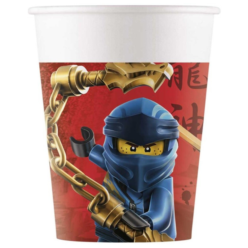 8 copos Ninjago