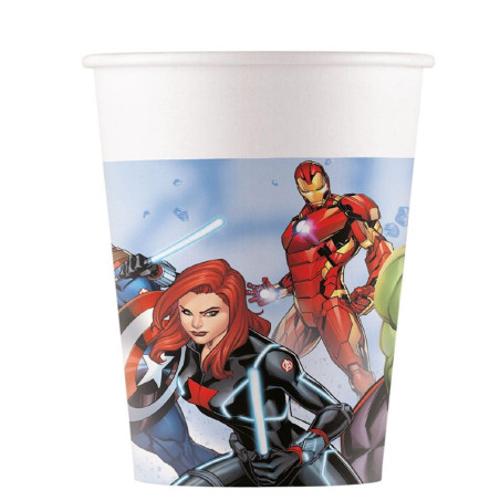 8 copos Avengers