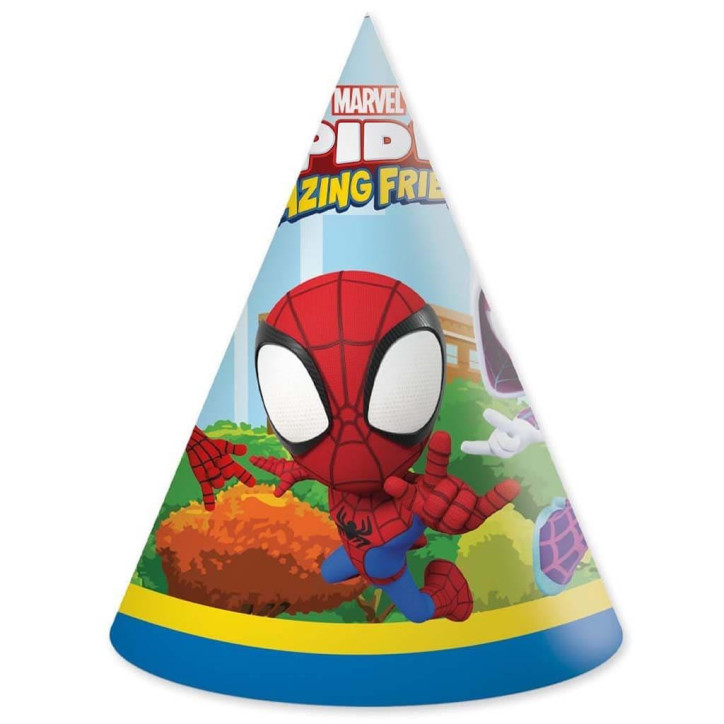 6 Chapéus de Festa Spider