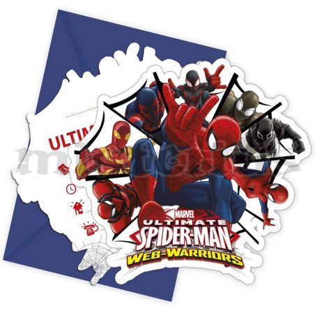 Convites Homem Aranha