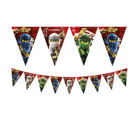 Bandeirolas Ninjago 2,3 metros