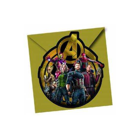 Convites Avengers Infinity War