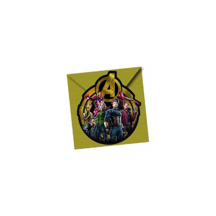 Convites Avengers Infinity War