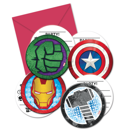 Convites Avengers