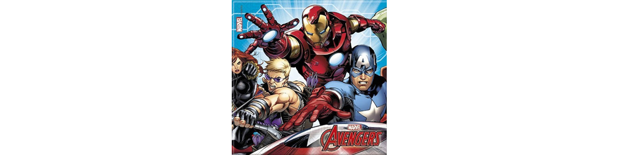 Artigos de festa de Aniversário tema Avengers