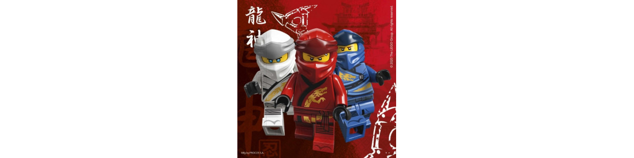 Artigos de festa de Aniversário tema Ninjago
