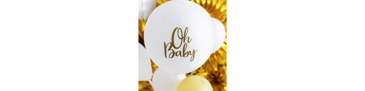 Balões bébés, Baby shower